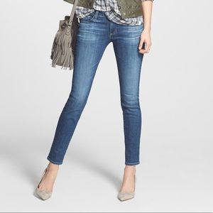 AG Stilt Cigarette Jeans Sz 24 short